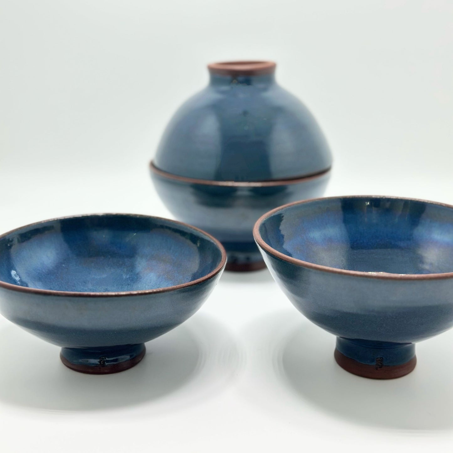 Curvy Bowl Sapphire Sky