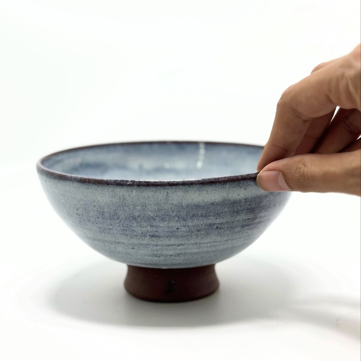 Curvy Bowl Wispy White