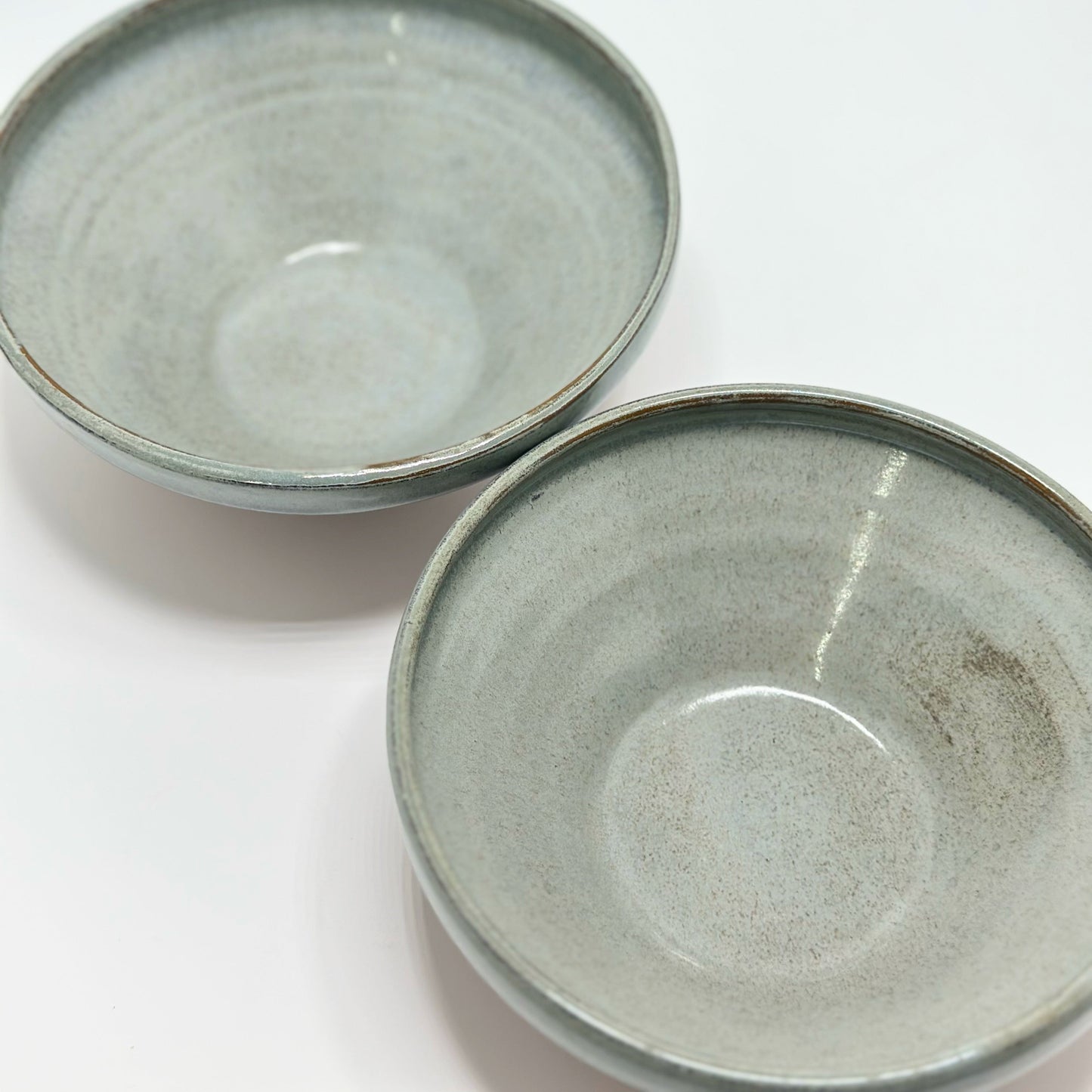Angular Bowls Lunar Loom Set of 2