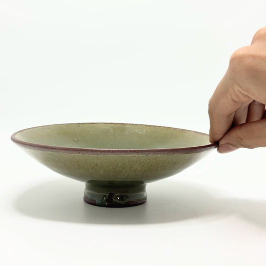 Shallow Bowl Olive Ore